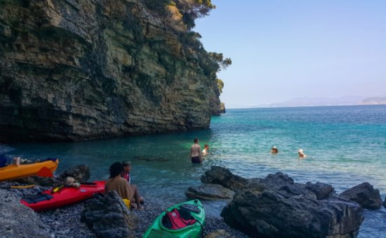 Sea Kayaking In Kargicak Bay.